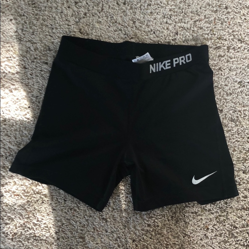 Nike Black Spandex Shorts